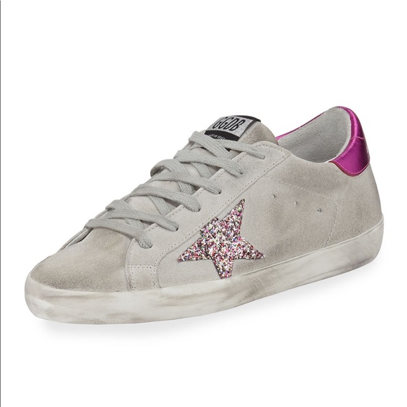 golden goose ice suede